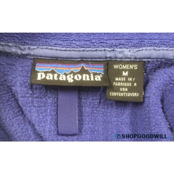Patagonia Blue Long Sleeve R3® Radiant Jacket/Fleece - Picture 3 of 4
